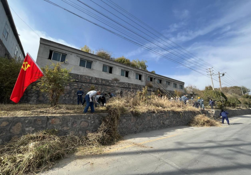 有工投黨員干部、團(tuán)員青年的耕耘那處便是公司最美麗的一角-----物產(chǎn)工投公司開展環(huán)境專項整治主題黨日、團(tuán)日活動