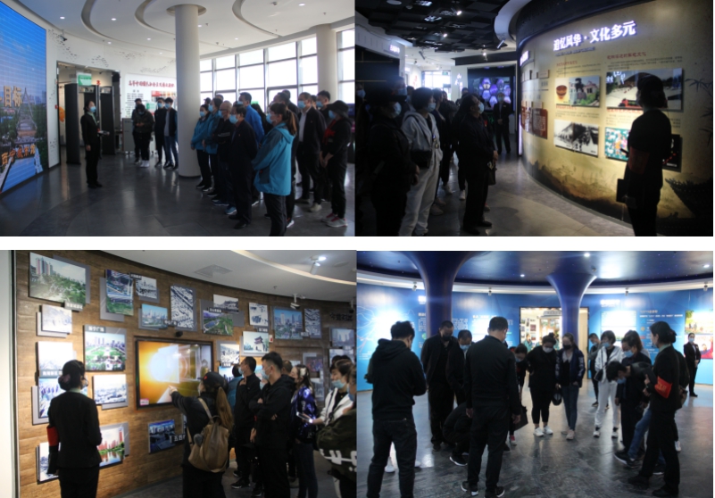 三建公司、現(xiàn)代物流公司黨支部聯(lián)合開展“參觀愛國教育基地，弘揚愛國主義精神”活動